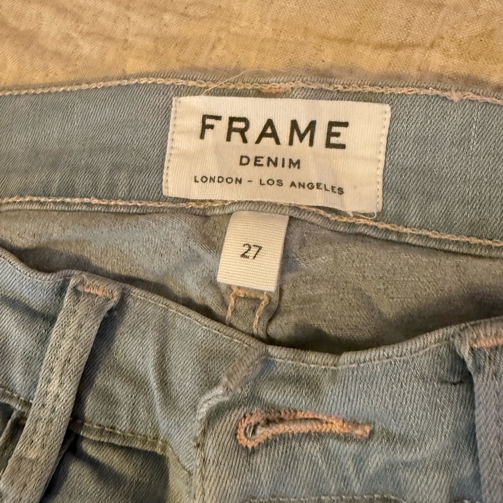 Frame Denim Women's Light Blue Skinny Jeans